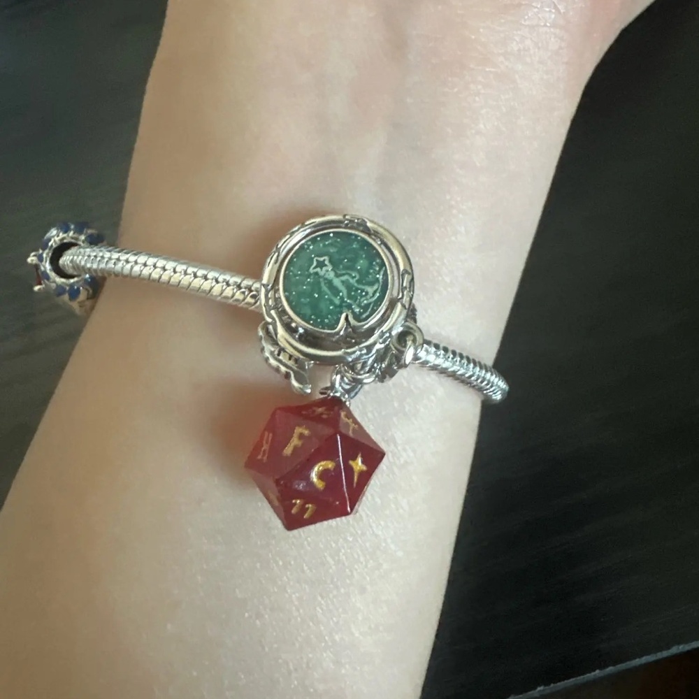 1pcs Pandora x Netflix 925 all logos: Stranger Things Charm